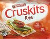 Cruskits Rye - Product