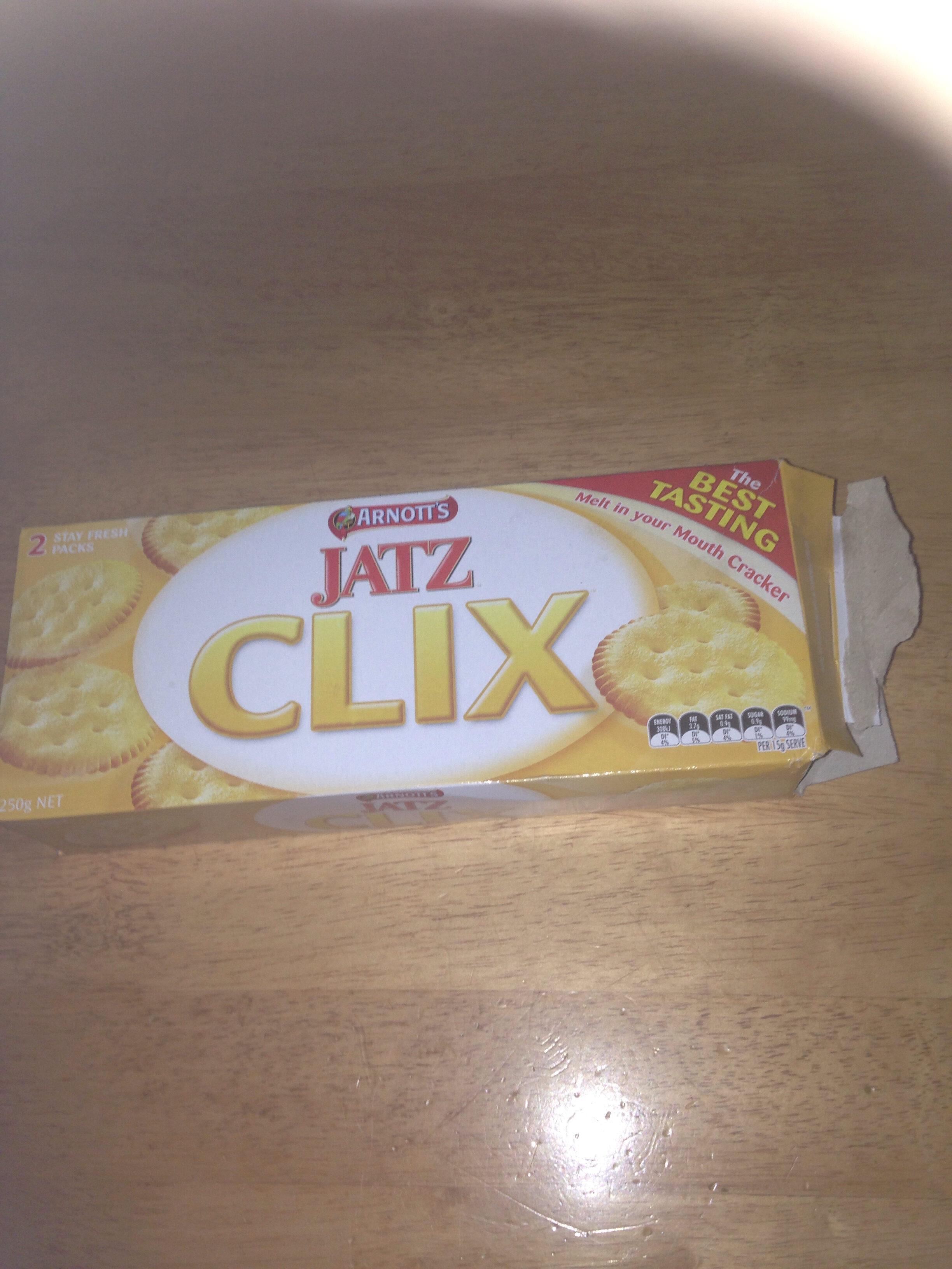 Jatz Clix Arnott's - Product