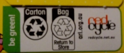 Shapes Hawaiian Pizza - Recycling instructions and/or packaging information