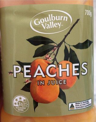 peaches in juice - Product