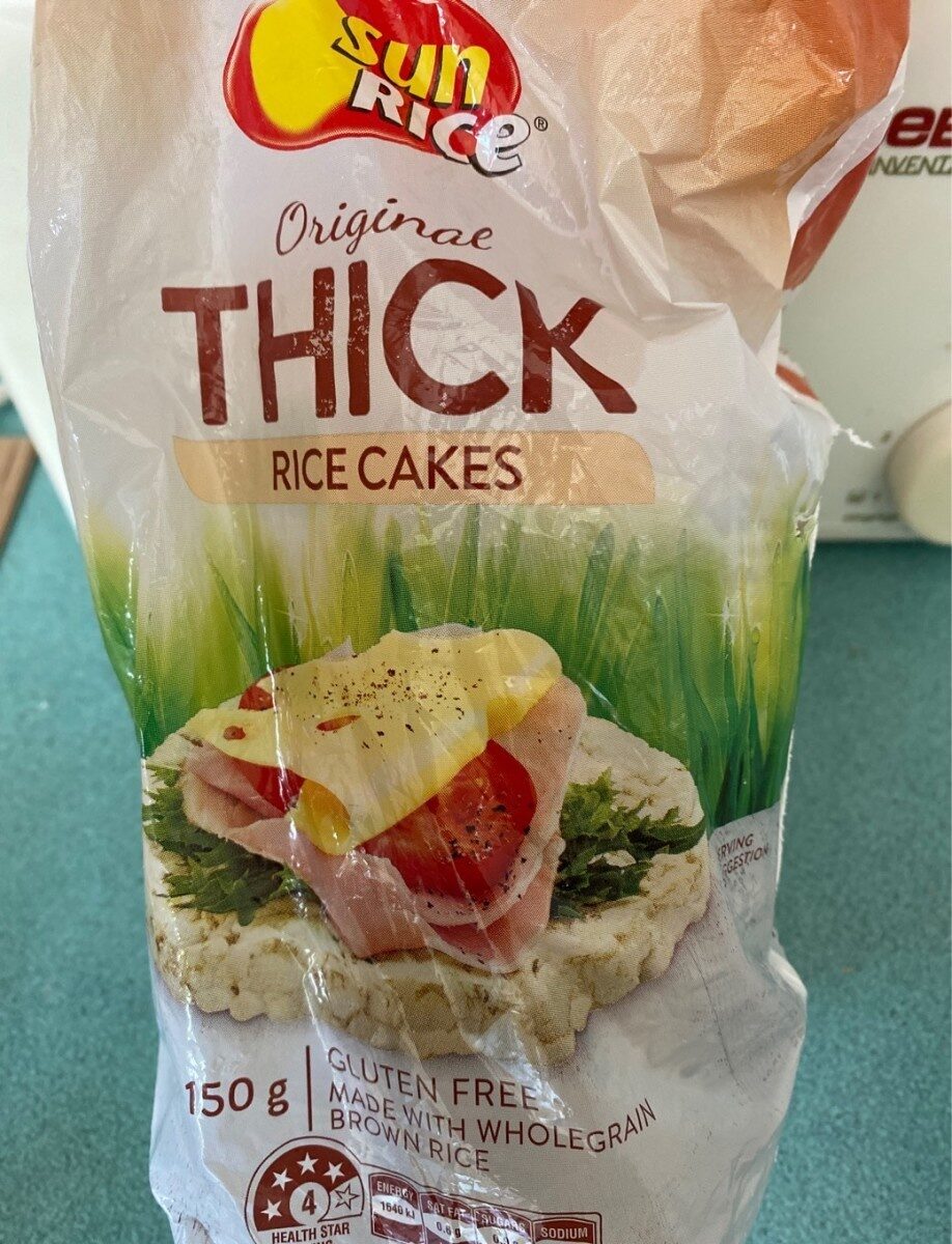 Original thick rice cake - Product - fr