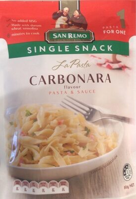 single snack carbonara - Product