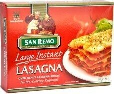 Large Instant Lasagna - Product - fr