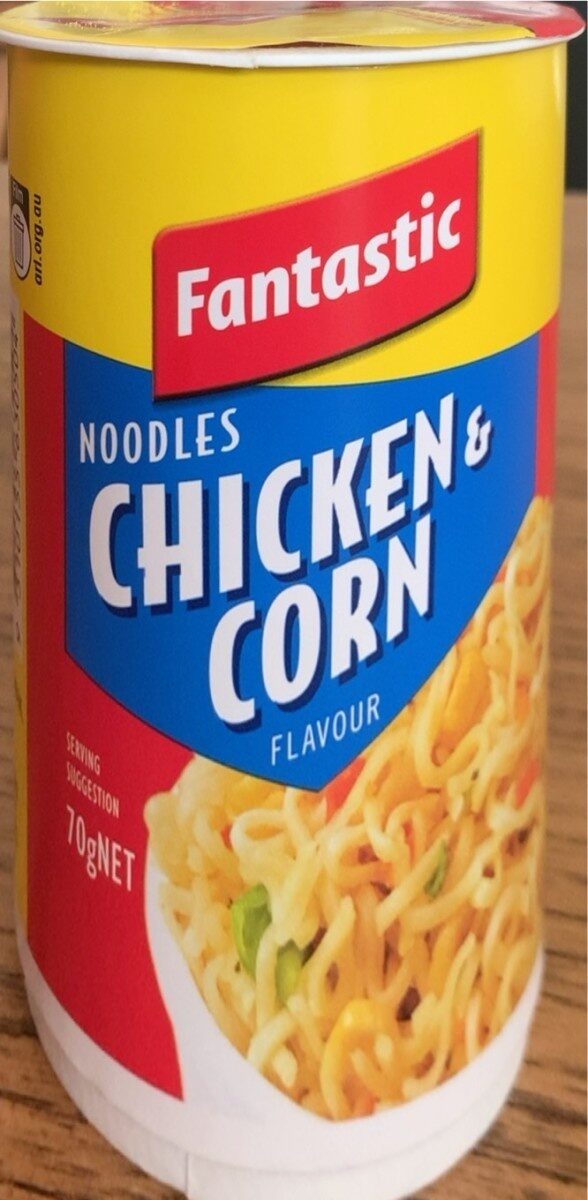 Chicken and Corn Noodles - Product