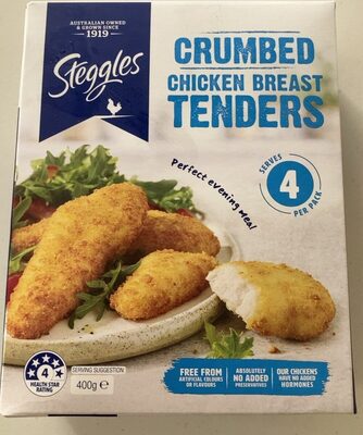 Crumbed Chicken Breast Tenders - Product