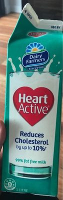 Heart Active 99% Fat Free Milk - Product