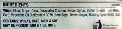 Anzac Biscuit - Ingredients