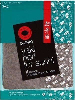 Yaki Nori for Sushi Sheets - Product - fr
