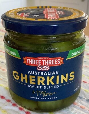 Australian Sweet Sliced Gherkins - Product