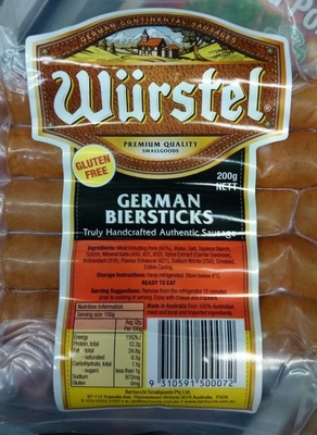 Wurstel German Biersticks - Produit - en