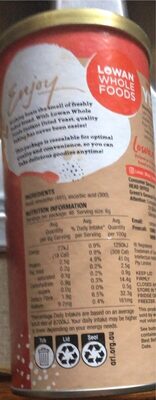 Lowan Instant Dried Yeast - Nutrition facts