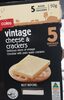 vintage cheese and crackers - Prodotto