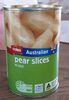 Australian pear slices - Product