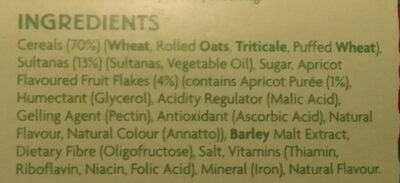 just right fruit & fibre - Ingredients