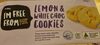 Lemon and white choc cookies - Produit
