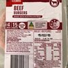 Beef burgers - Product