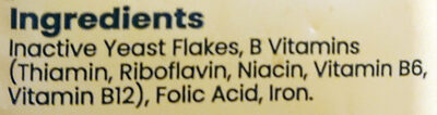 Nutritional yeast flakes - Ingredients