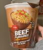 Beef flavoured instant noodles - Product