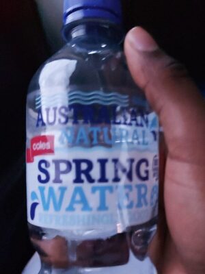 Coles Spring Water - Produkt - en