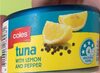 Coles tuna with lemon and pepper - Producte