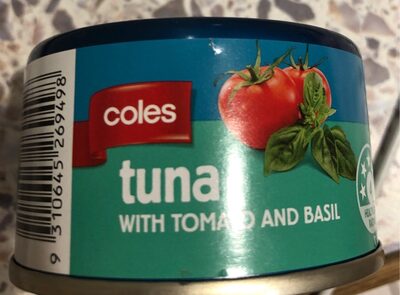 Tuna with tomato and basil - Product