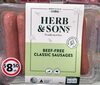 Beef-Free Classic Sausages - Product