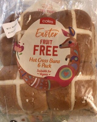 Easter Fruit Free Hot Cross Buns - Producte - en