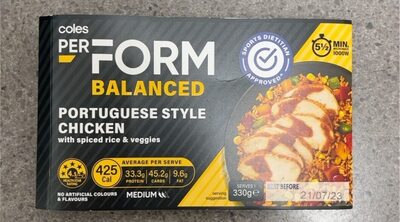 Portuguese style chicken - Product