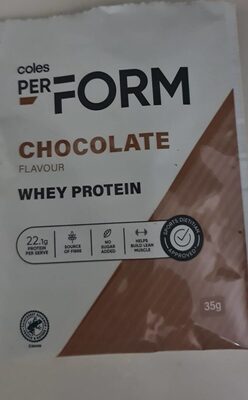 Chocolate whey protein - Product