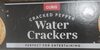Cracked pepper crackers - Producto