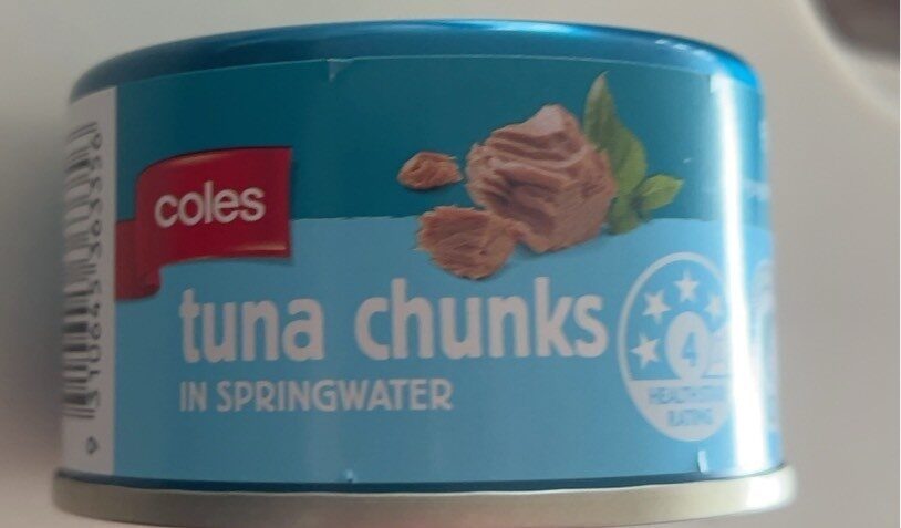 tuna chunks in springwater - Product