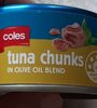 Tuna chunks in olive oil blend - Product