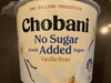 No Sugar Added Vanilla Bean Greek Yoghurt - Product