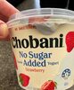 No Sugar added Greek yogurt -  Strawberry - Product