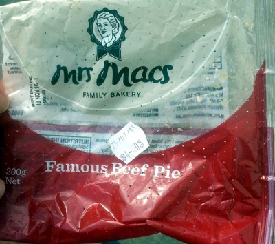 Famous Beef Pie - Product