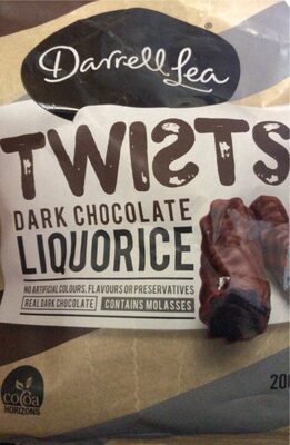 Twists Dark Chocolate Liquorice - Product