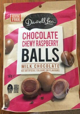 Chocolate Chewy Raspberry Balls - Product