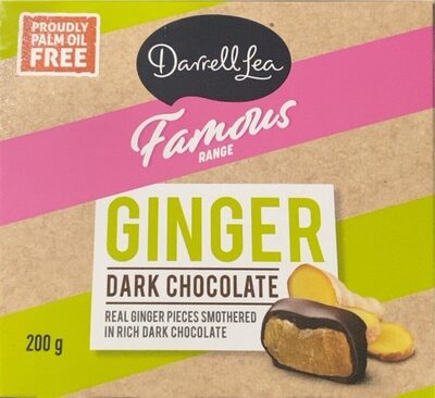 Ginger dark chocolate - Product