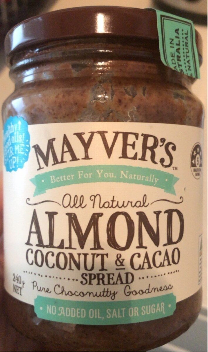 Almond coconut & cacao spread - Product