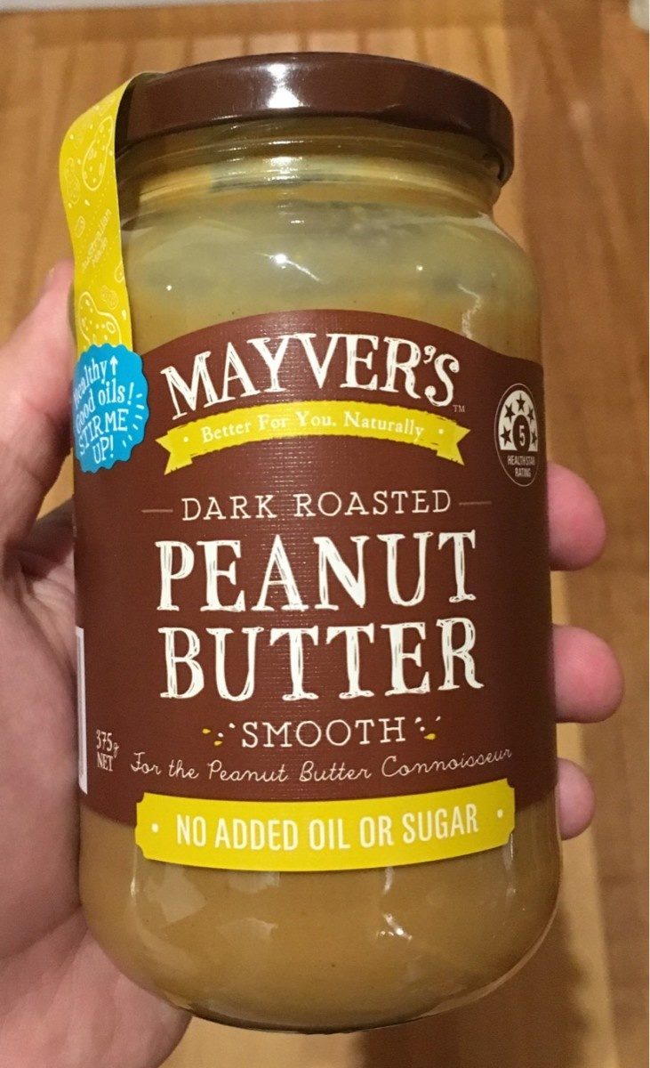 Dark roasted Peanut Butter - smooth - Produit