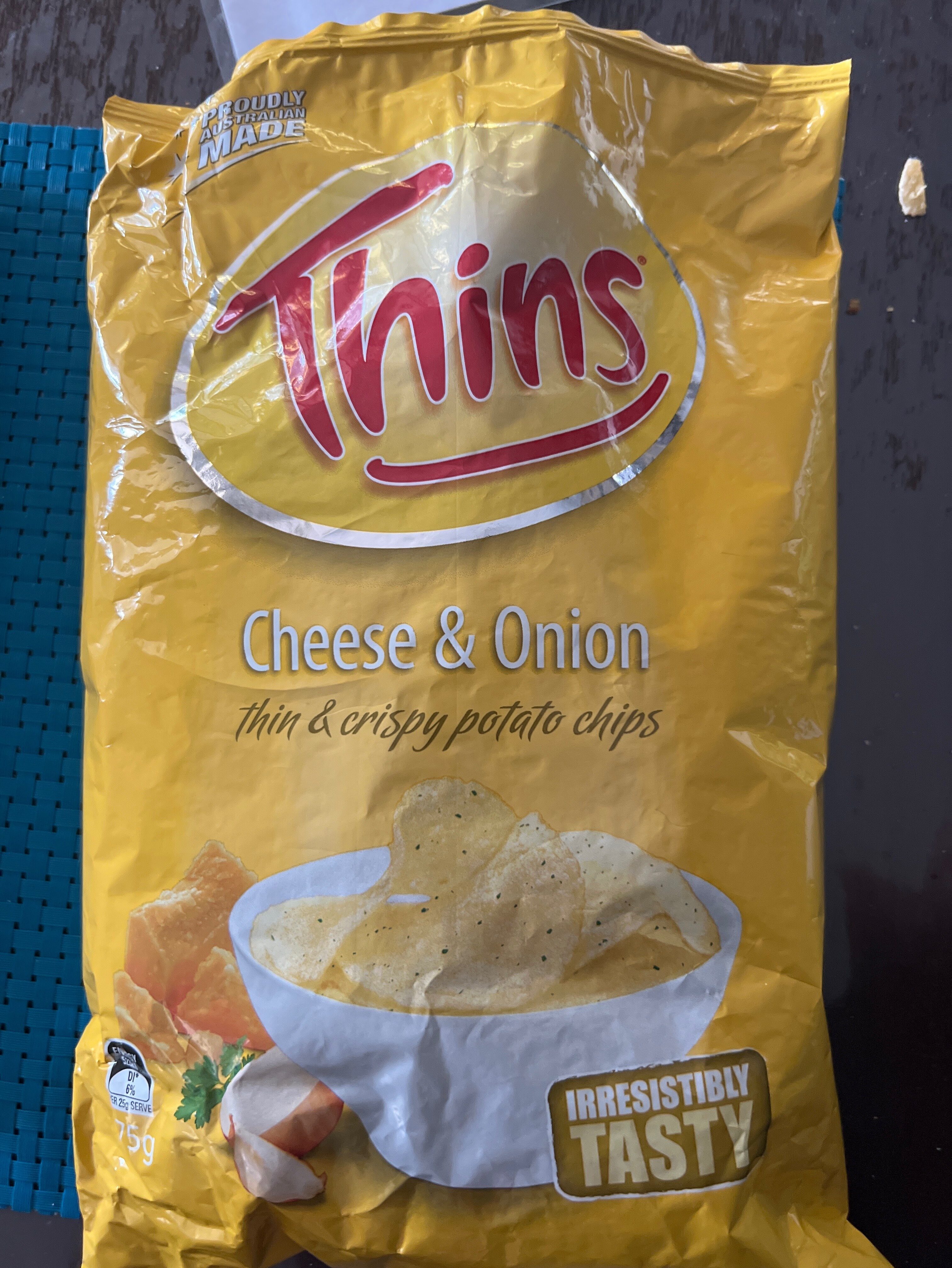 Cheese & Onion Chips - Product