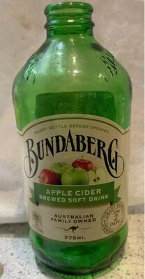 Apple Cider Brewed Softdrink - Product