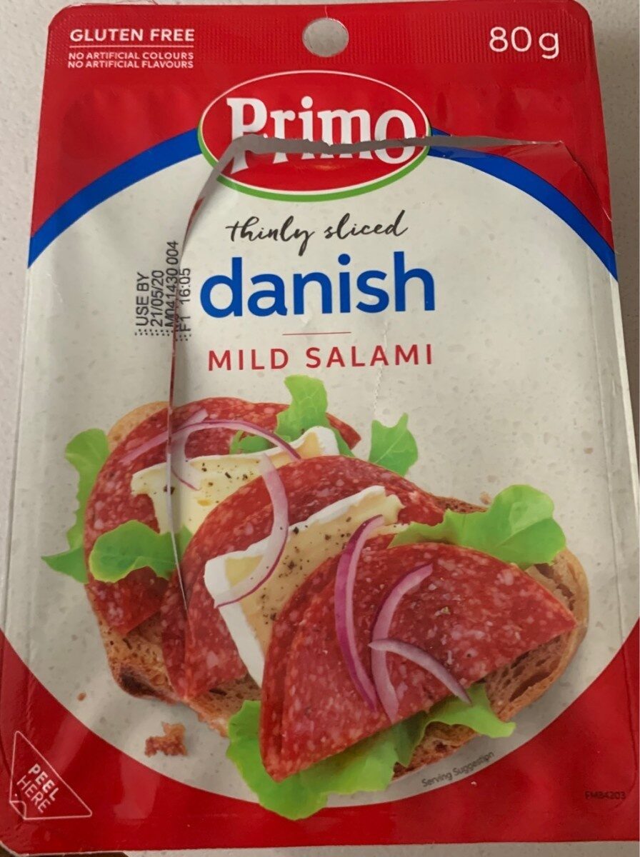 Danish mild salami - Product