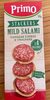 Mild salami cheddar cheese & crackers - Produit
