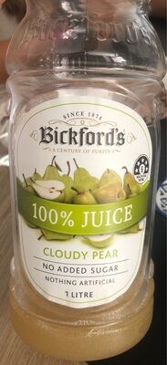 Bickfords 100% juice - Product - fr