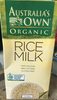 Organic Rice Original Milk - Produit