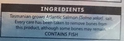 Premium Tasmanian Salmon - Ingredients