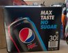 Pepsi max can - Producte