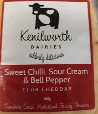 sweet chilli, sour cream & bell pepper club cheddar - Product