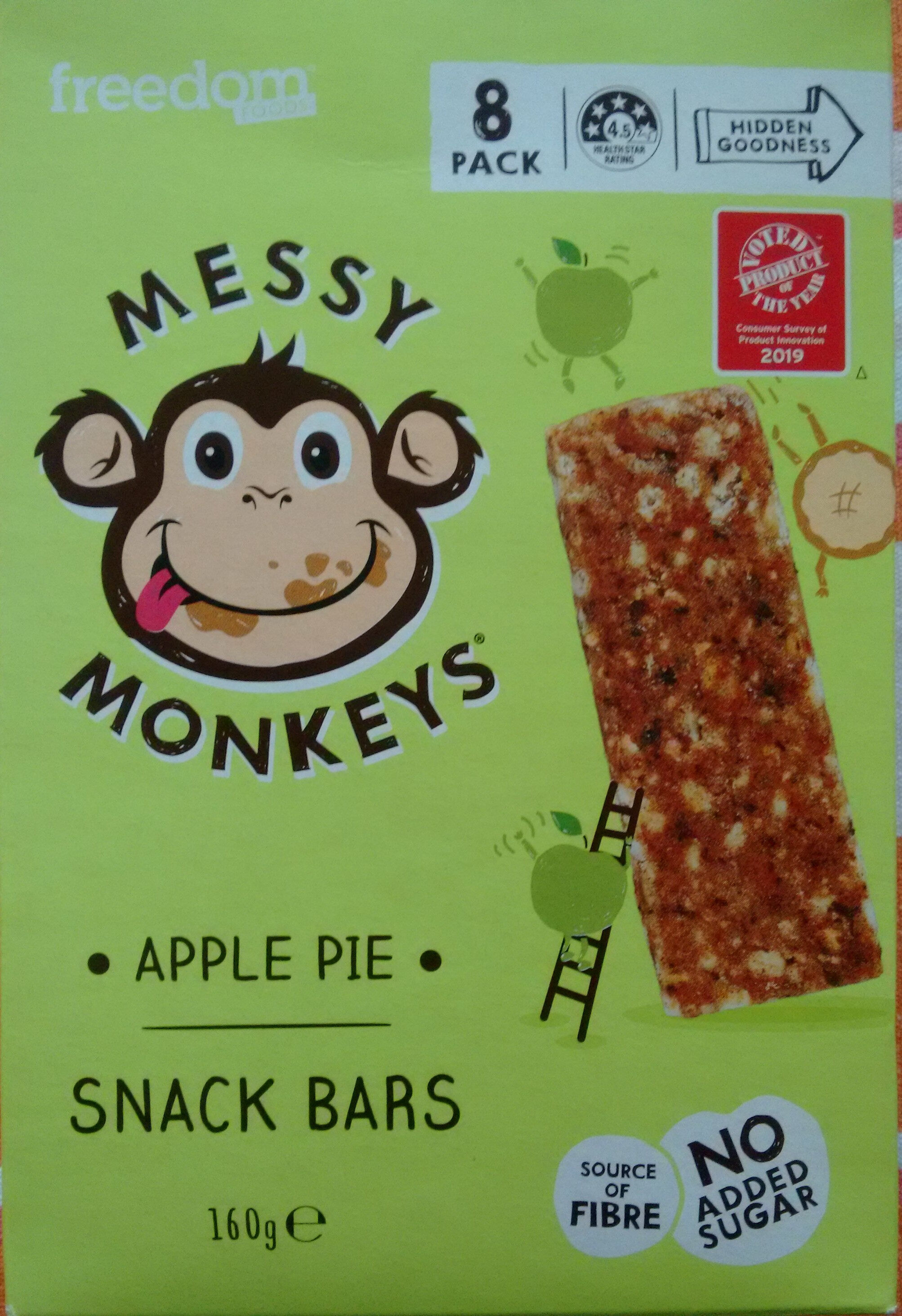 Apple Pie Snack Bars - Product